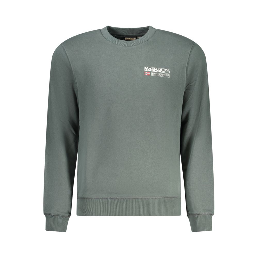 Napapijri Green Cotton Sweatshirt