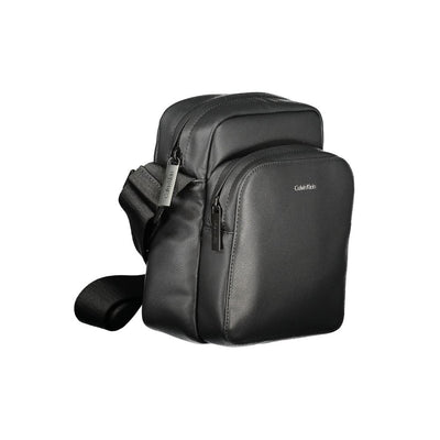 Calvin Klein Black Polyester Men Shoulder Bag