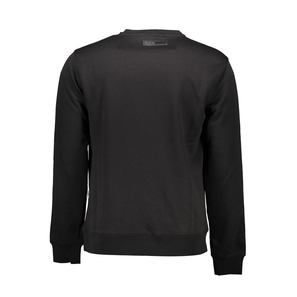 Plein Sport Black Cotton Men's Sweatshirt