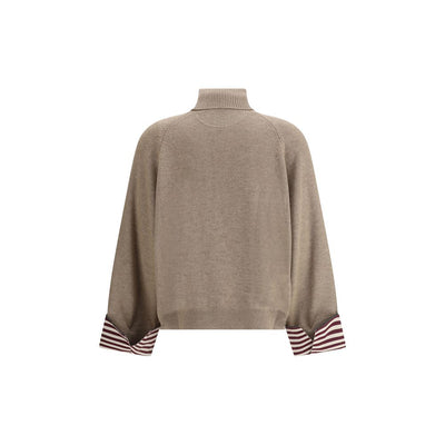 Brunello Cucinelli Beige Cashmere Cashmere Sweater