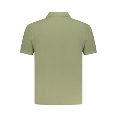 K-WAY Green Cotton Polo Shirt
