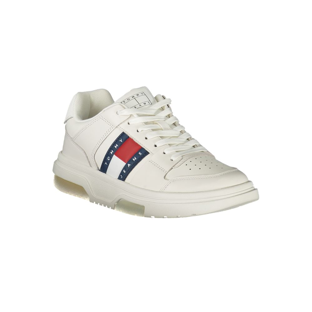 Tommy Hilfiger Bianco Leather Women Sneaker