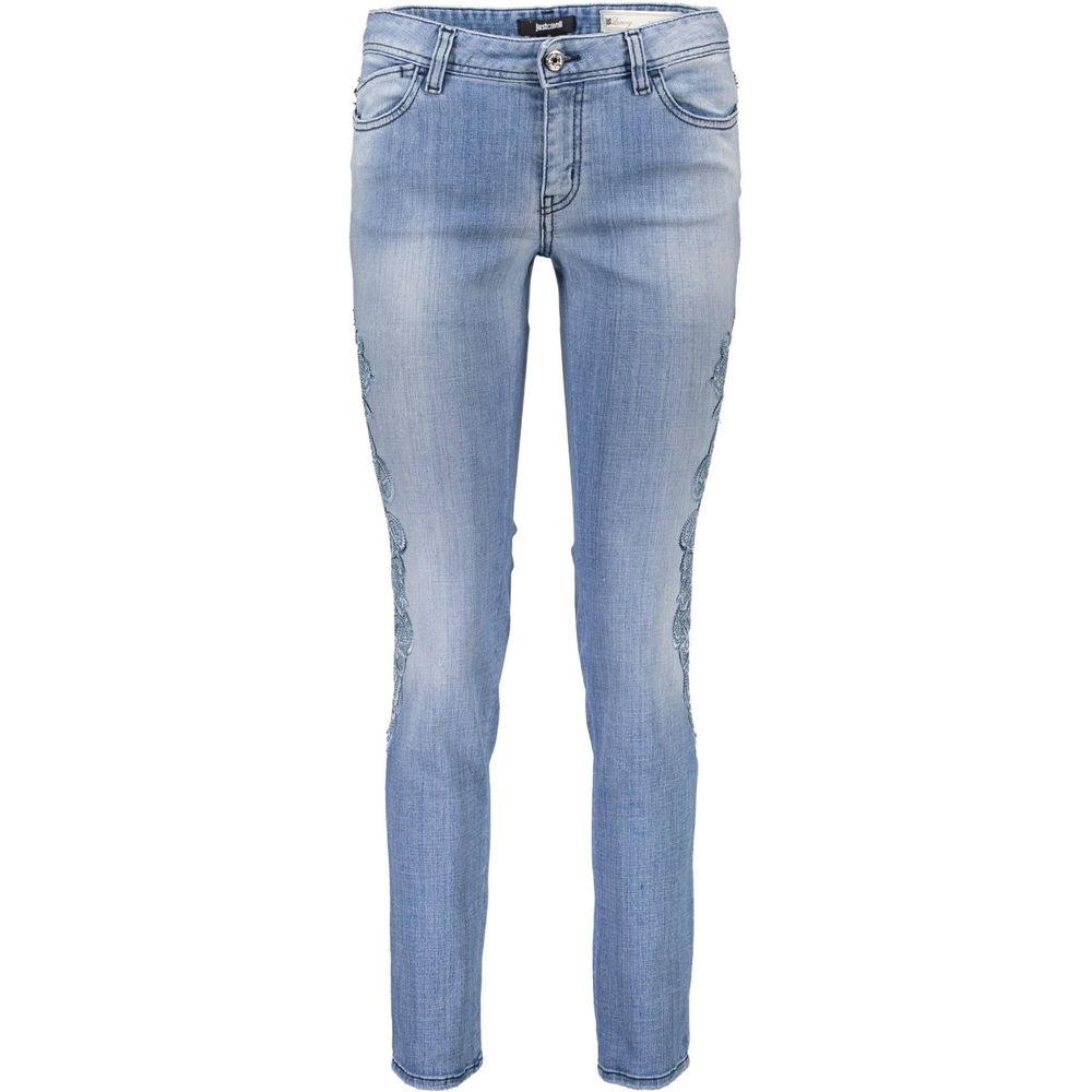 Just Cavalli Azzurro Cotton Women Jeans