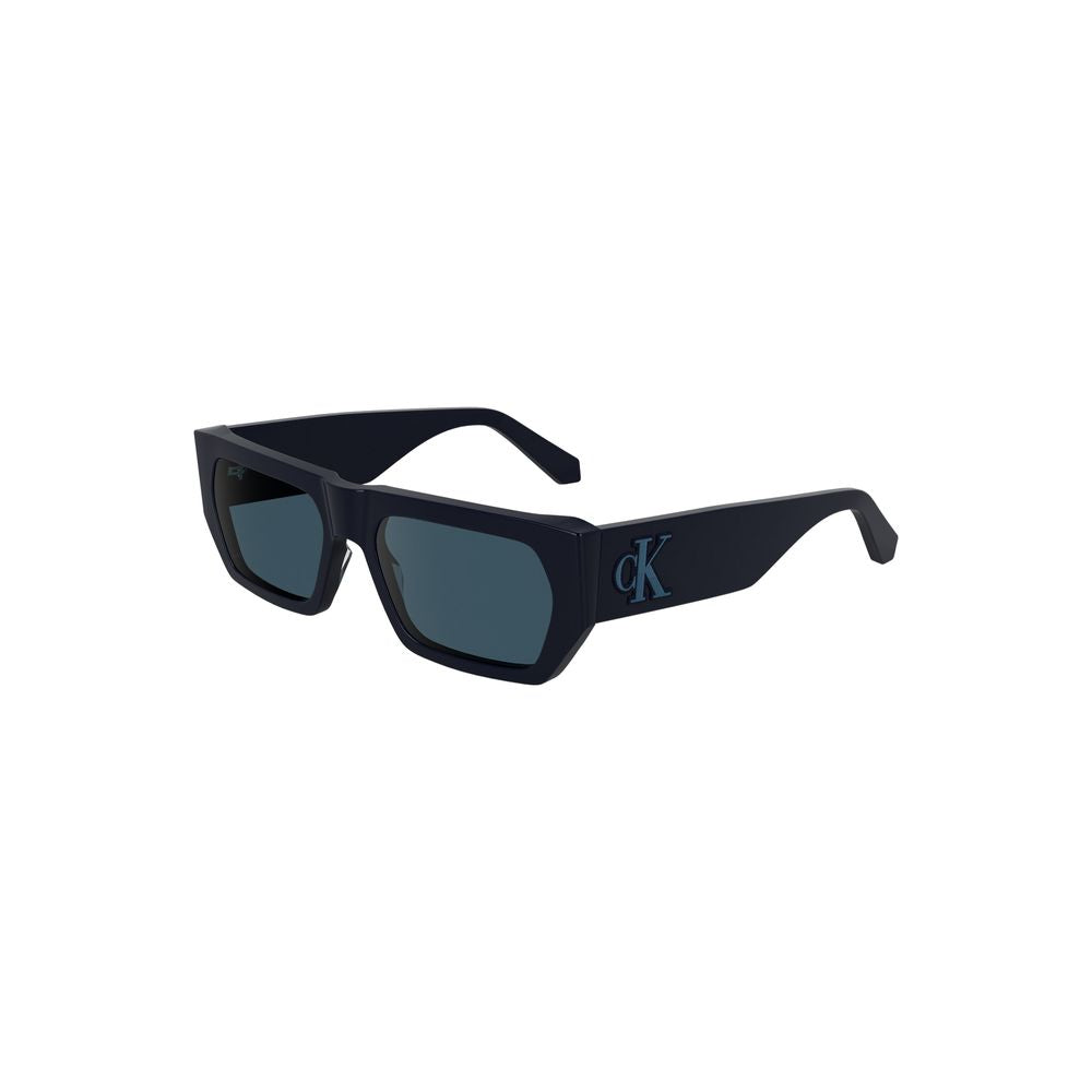 Calvin Klein Blue Acetate Women's Sunglass