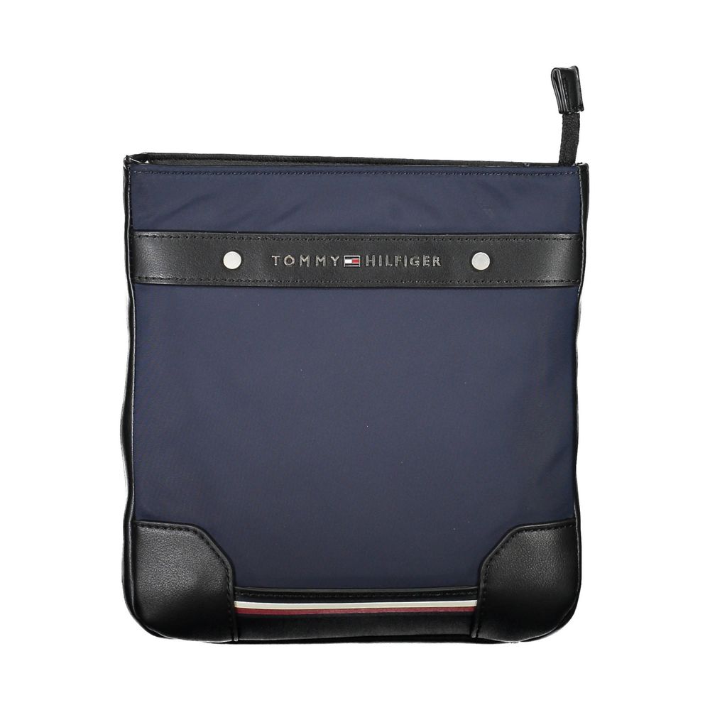 Tommy Hilfiger Blue Polyurethane Men's Shoulder Bag