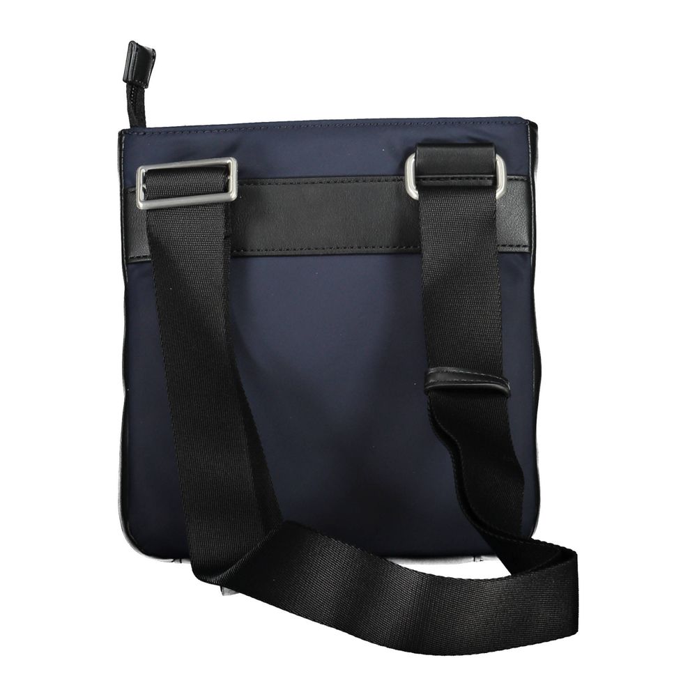 Tommy Hilfiger Blue Polyurethane Men's Shoulder Bag
