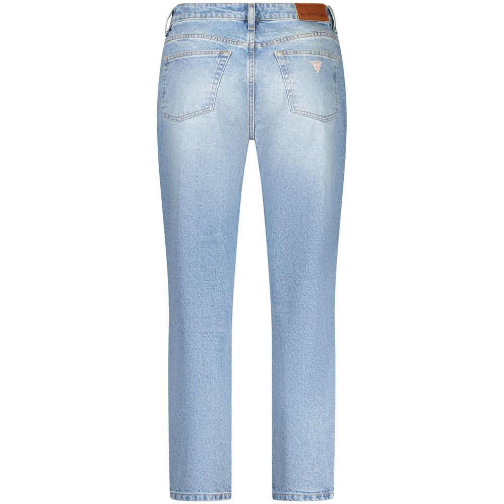 Guess Jeans Azzurro Cotton Women Jeans