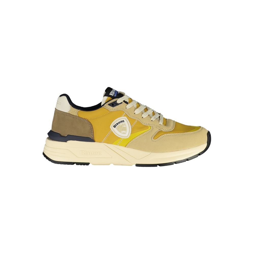 Blauer Beige Polyester Sneaker - BrandFit 88