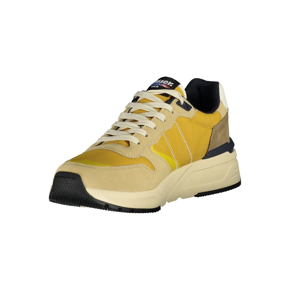 Blauer Beige Polyester Sneaker - BrandFit 88