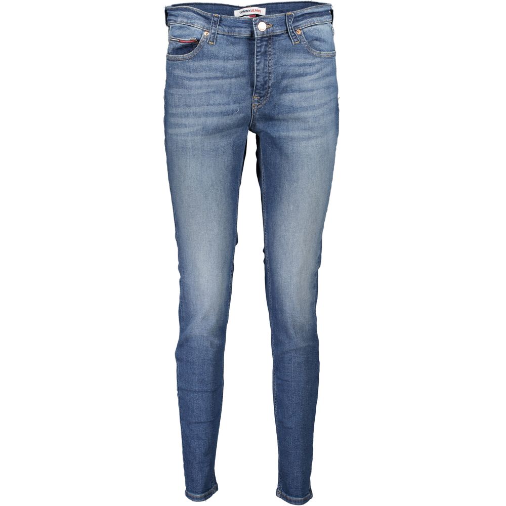 Tommy Hilfiger Blu Cotton Women's Skinny Jean