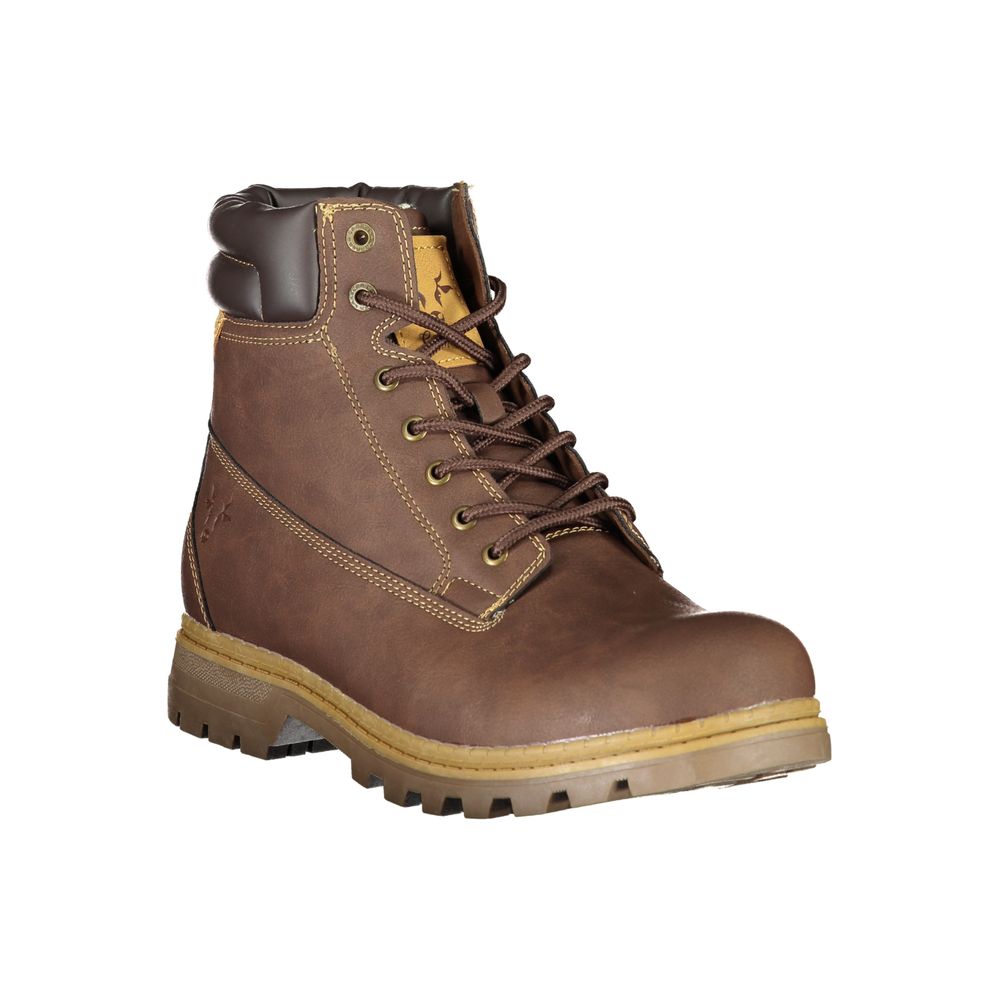Carrera Brown Polyester Men Boot