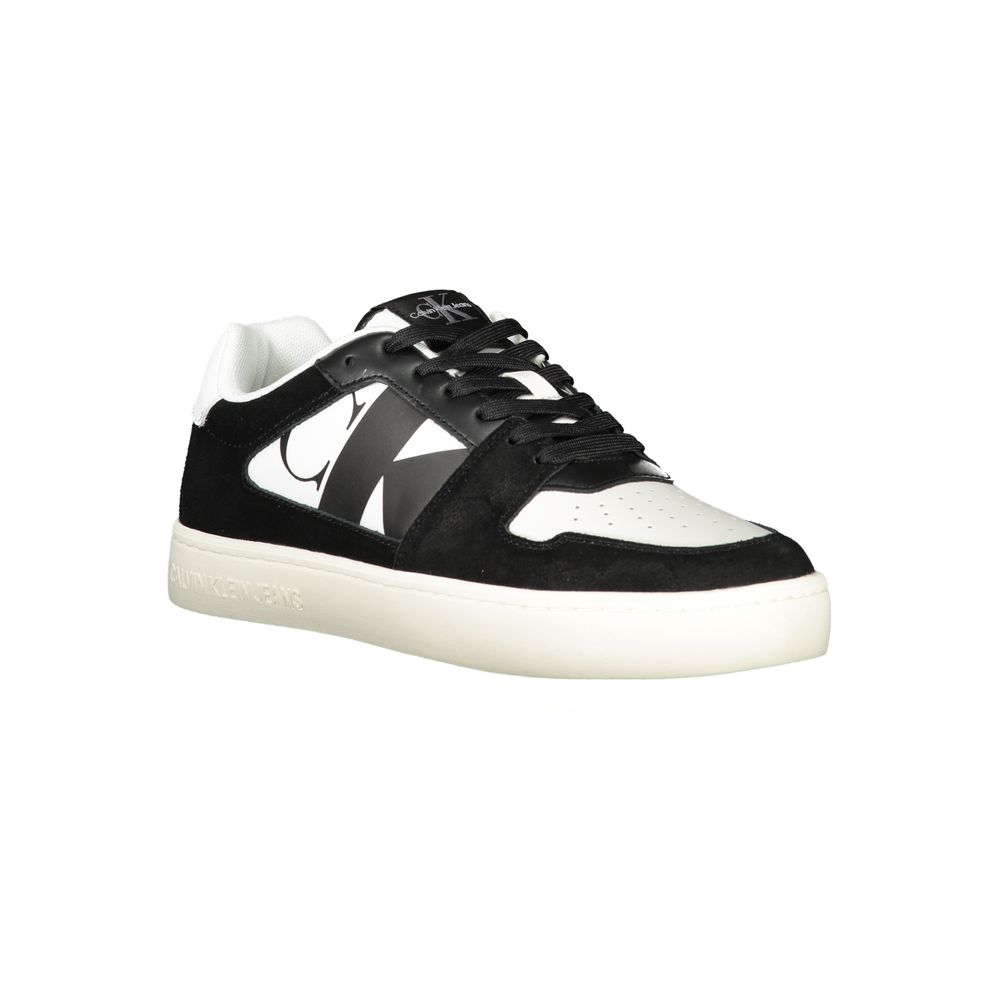 Calvin Klein White Polyester Men's Sneaker