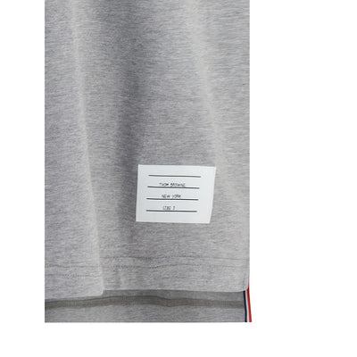 Thom Browne Gray Cotton T-Shirt