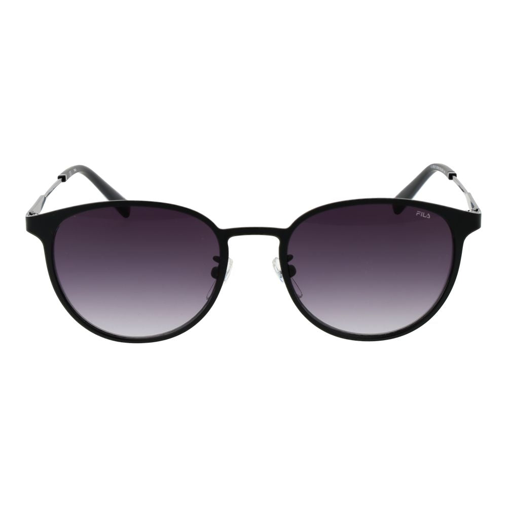Fila Black Stainless Steel Sunglasses