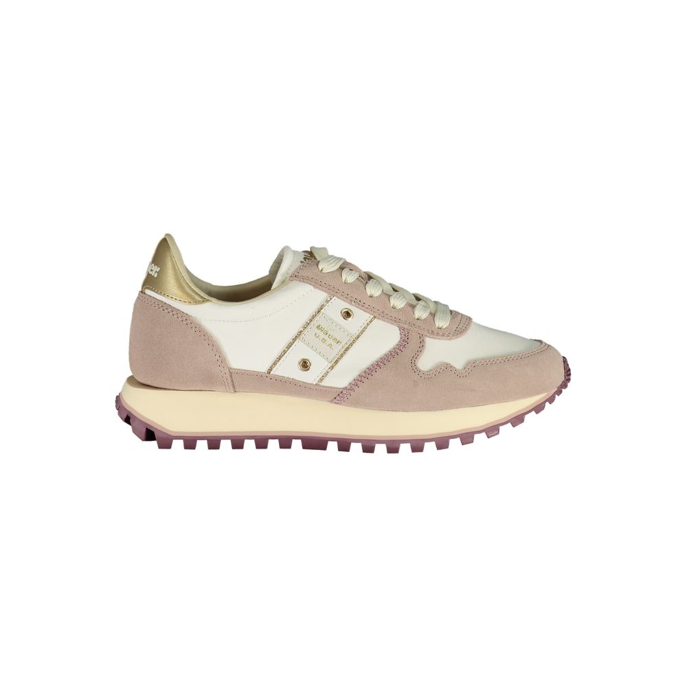 Blauer Bianco Poliestere Women Sneaker