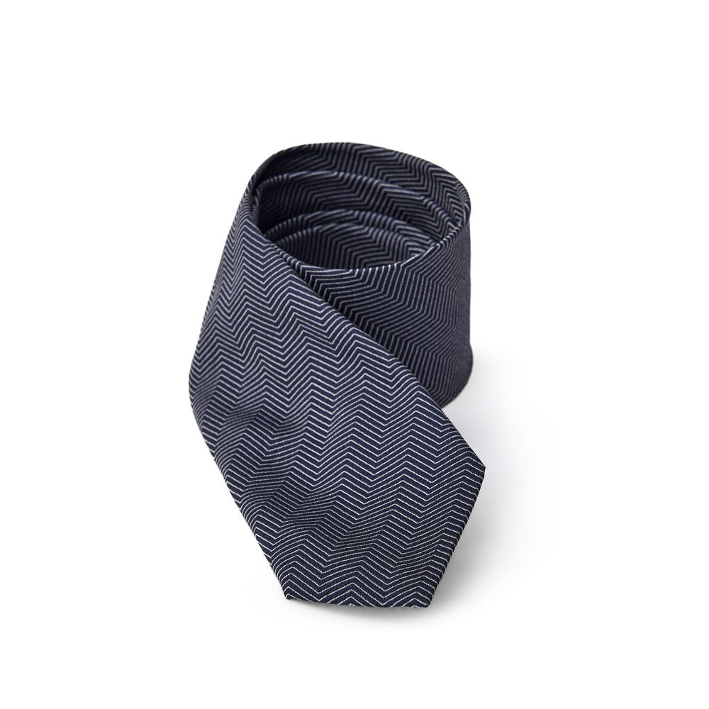 Jil Sander Blue Silk Tie - BrandFit 88