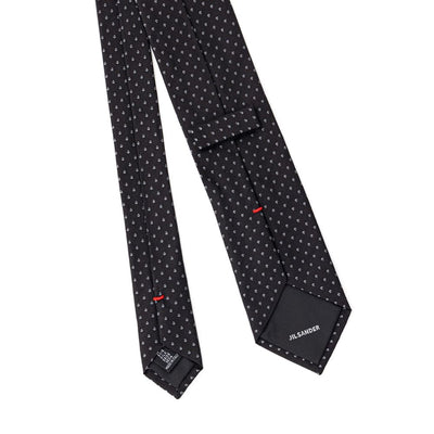 Jil Sander Blue Silk Tie