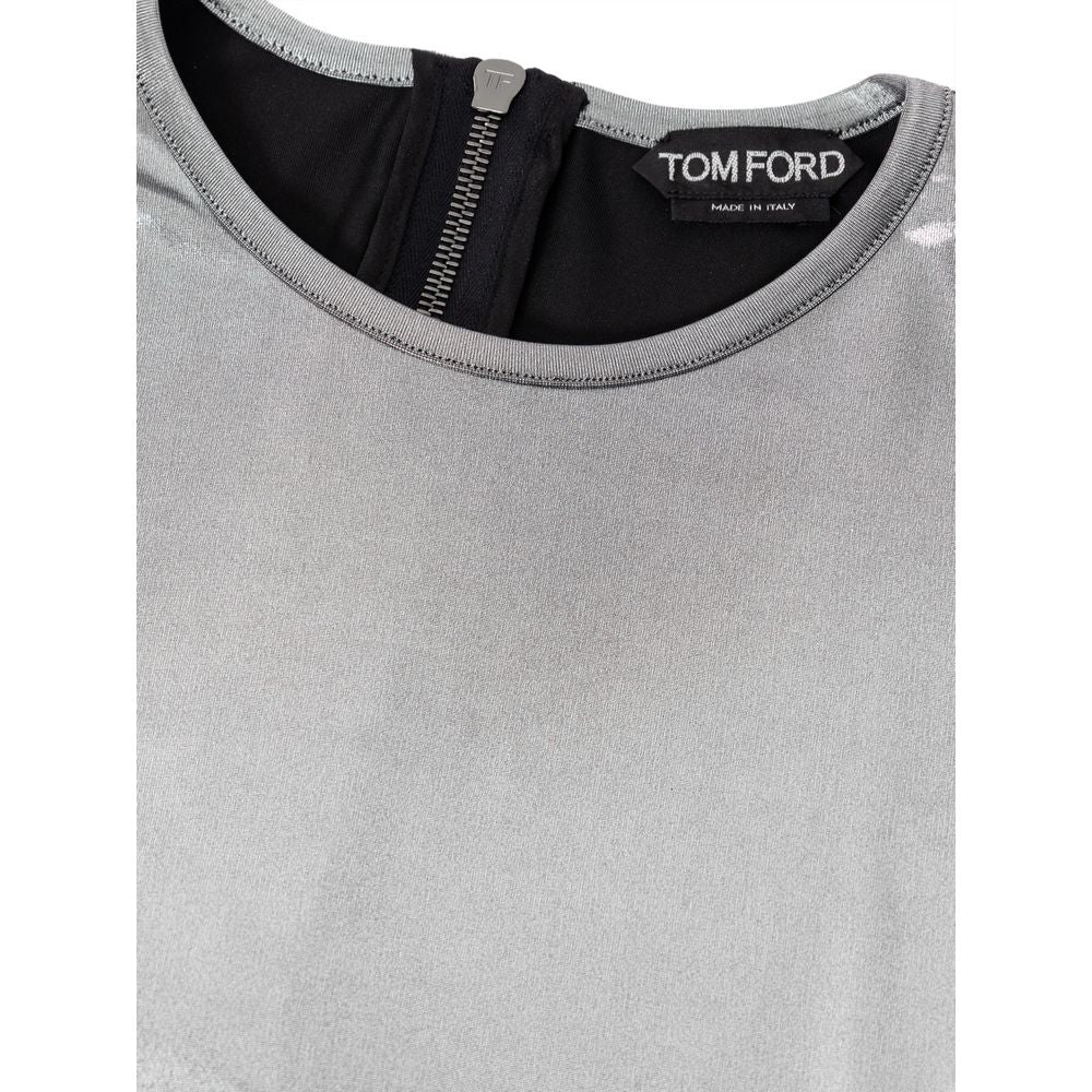 Tom Ford Gray Viscose Long Sleeve - BrandFit 88