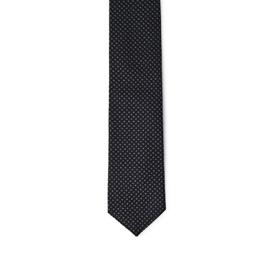 Jil Sander Black Silk Tie