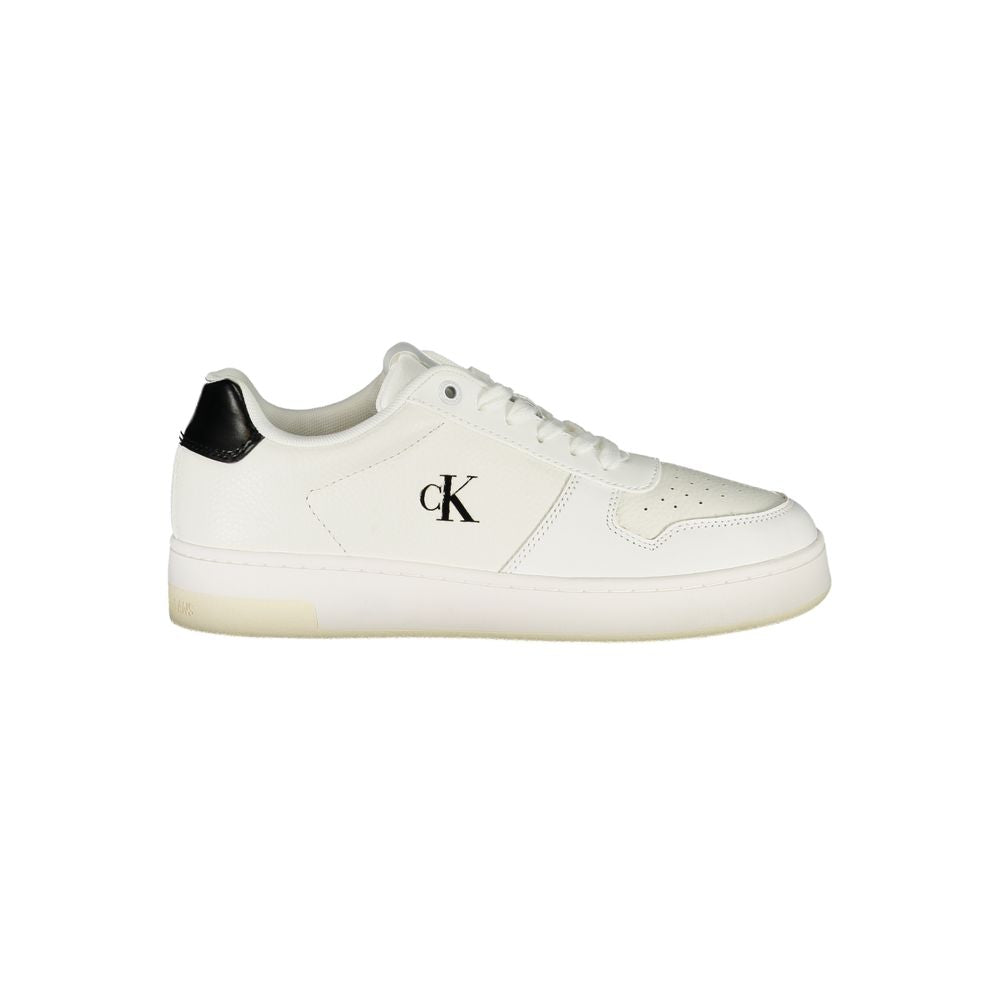 Calvin Klein Bianco Polyurethane Women Sneaker