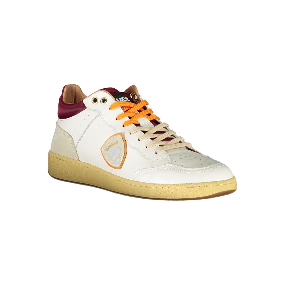 Blauer Bianco Leather Men Sneaker