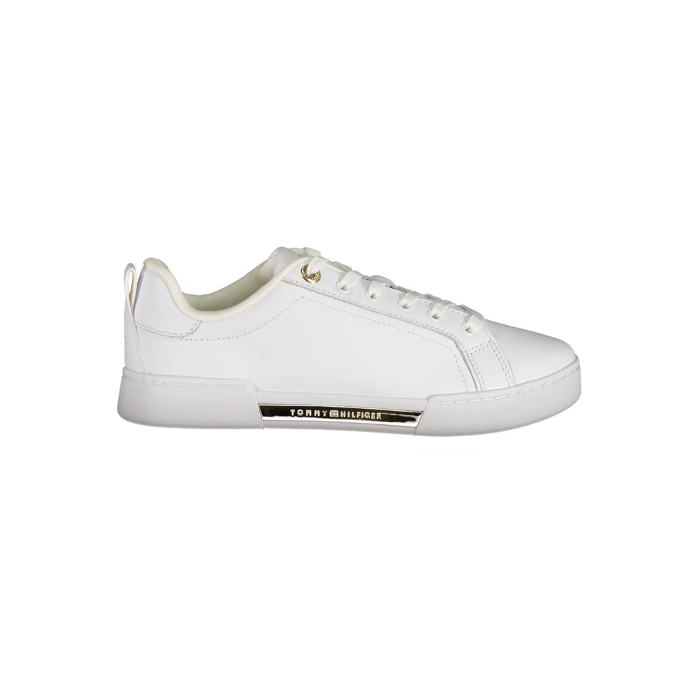 Tommy Hilfiger Bianco Leather Women Sneaker