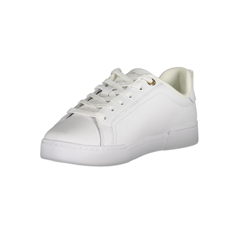 Tommy Hilfiger Bianco Leather Women Sneaker