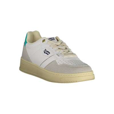 Gas White Artificial Leather Women Sneaker