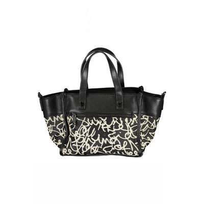 Desigual Nero Polyester Women Handbag