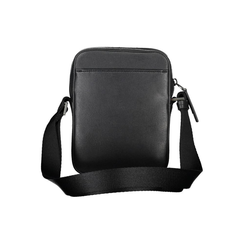 Calvin Klein Black Polyurethane Men Shoulder Bag