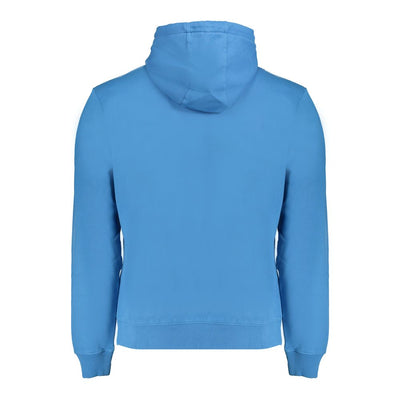 Napapijri Blue Cotton Men Sweater