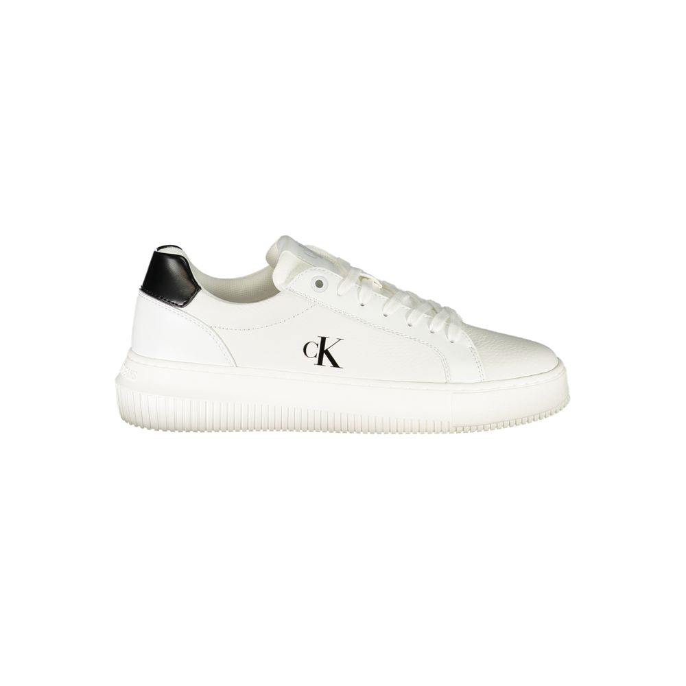 Calvin Klein Bianco Polyurethane Women Sneaker
