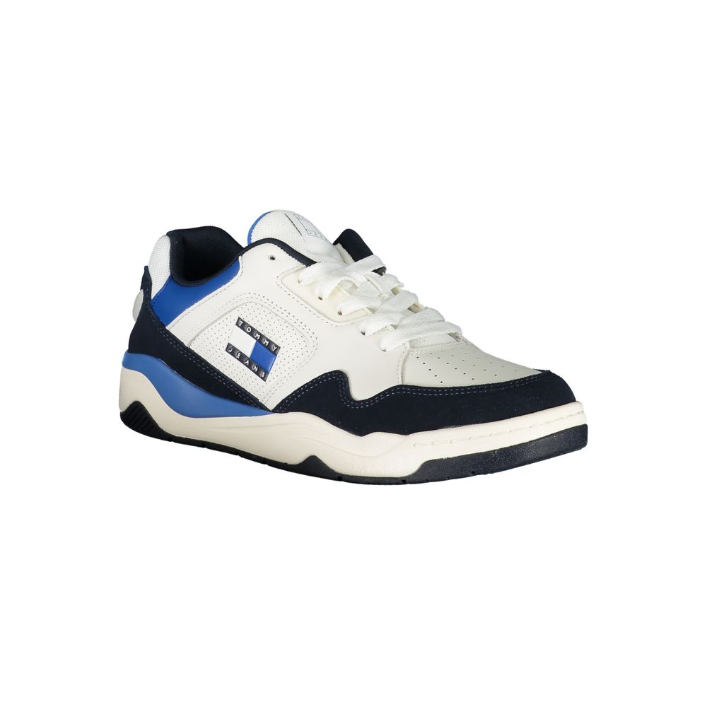 Tommy Hilfiger Blue Polyurethane Men Sneaker