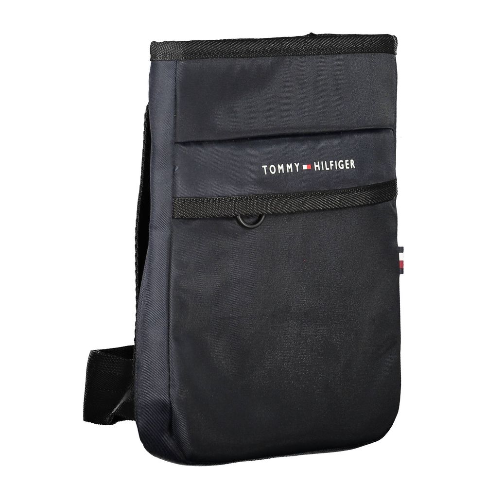 Tommy Hilfiger Blue Polyester Men's Shoulder Bag