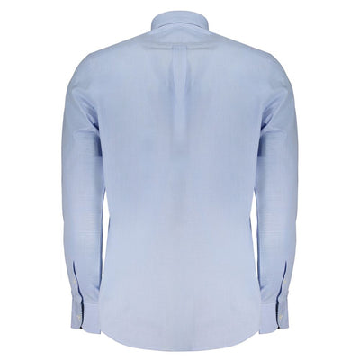 Harmont & Blaine Light Blue Cotton Men Shirt