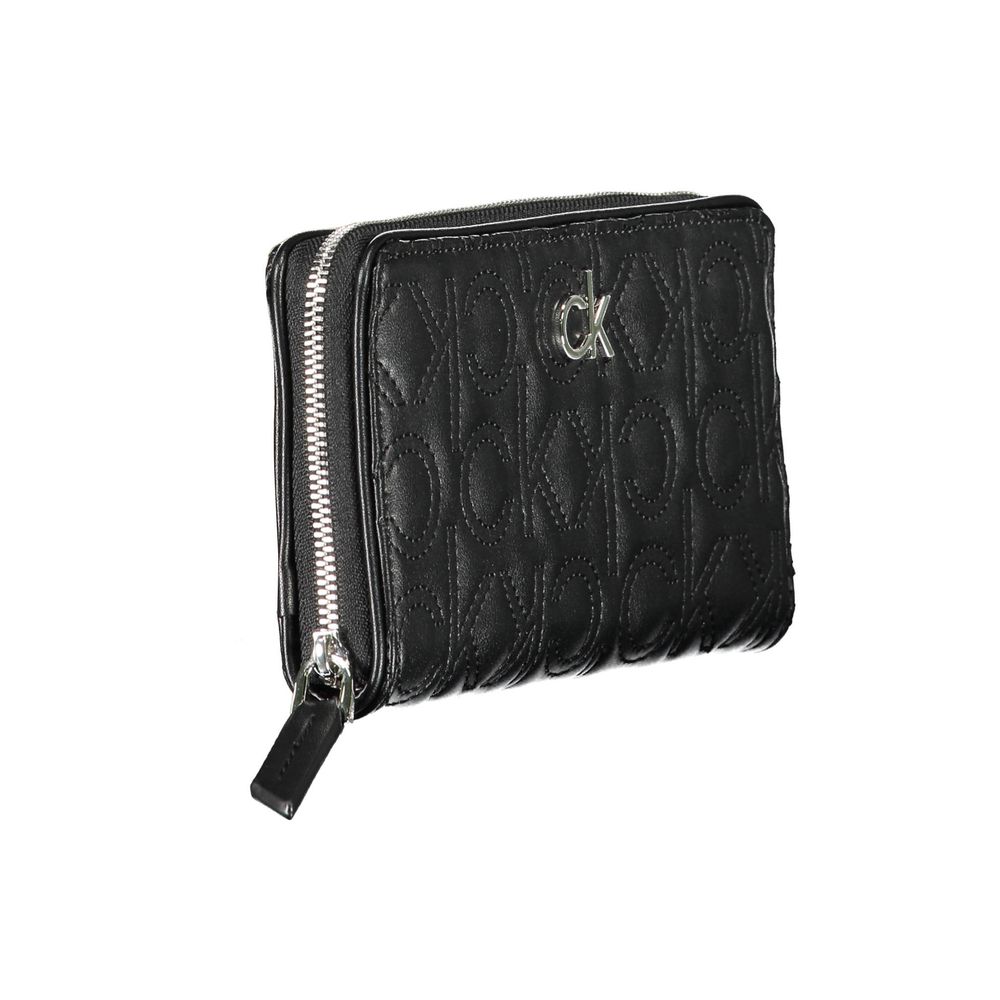 Calvin Klein Nero Poliuretano Women Wallet