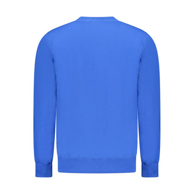 North Sails Blue Cotton Men Sweater
