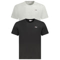 Fila Black Organic Cotton Men's T-Shirt