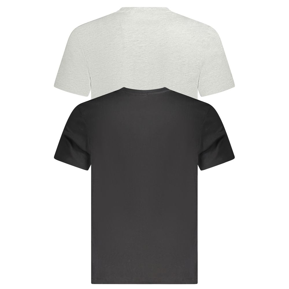 Fila Black Organic Cotton Men's T-Shirt