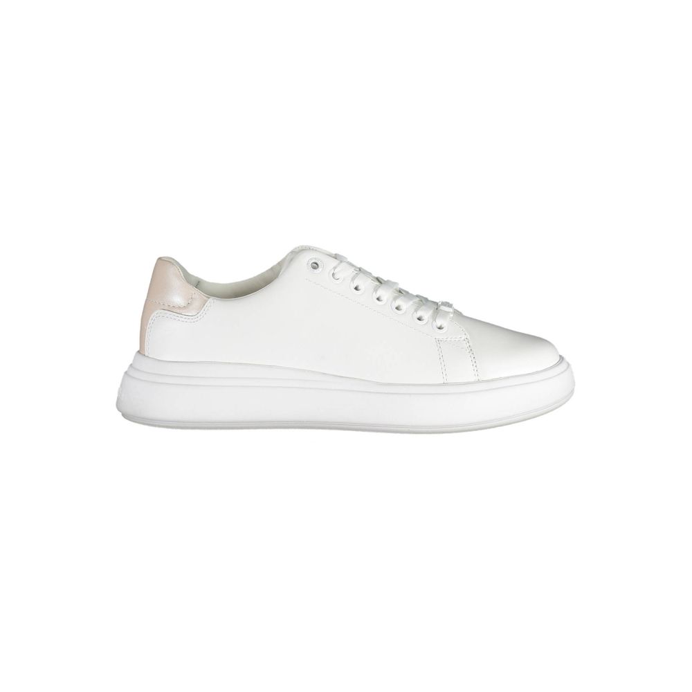 Calvin Klein Bianco Pelle Donna Sneaker