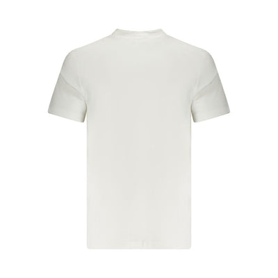 Calvin Klein White Cotton Men T-Shirt
