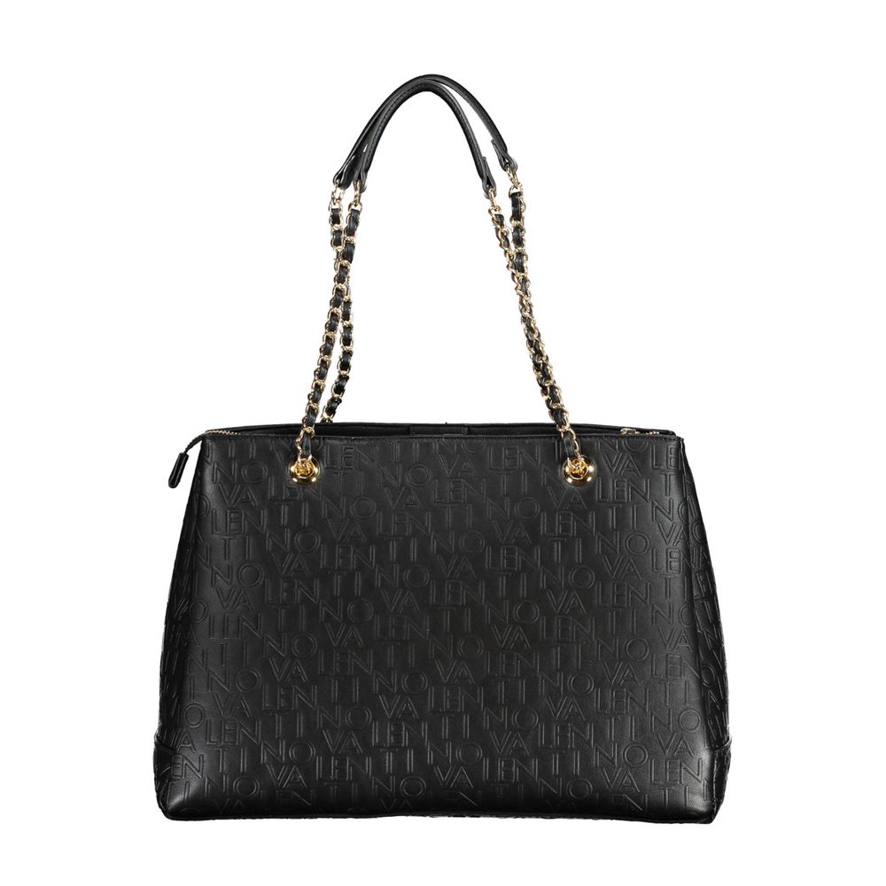 Mario Valentino Black Polyethylene Handbag