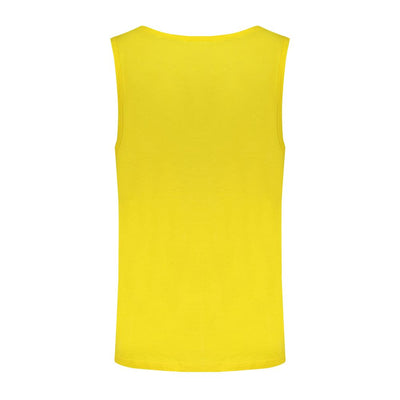 Norway 1963 Yellow Cotton Men Tank Top