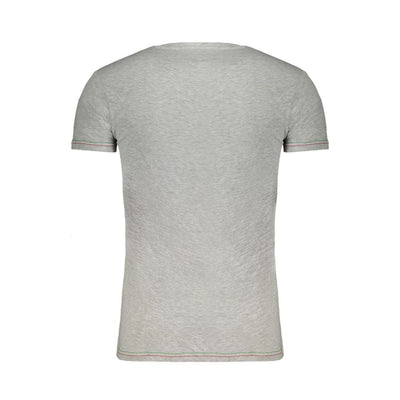 Aeronautica Militare Brown Cotton Men T-Shirt