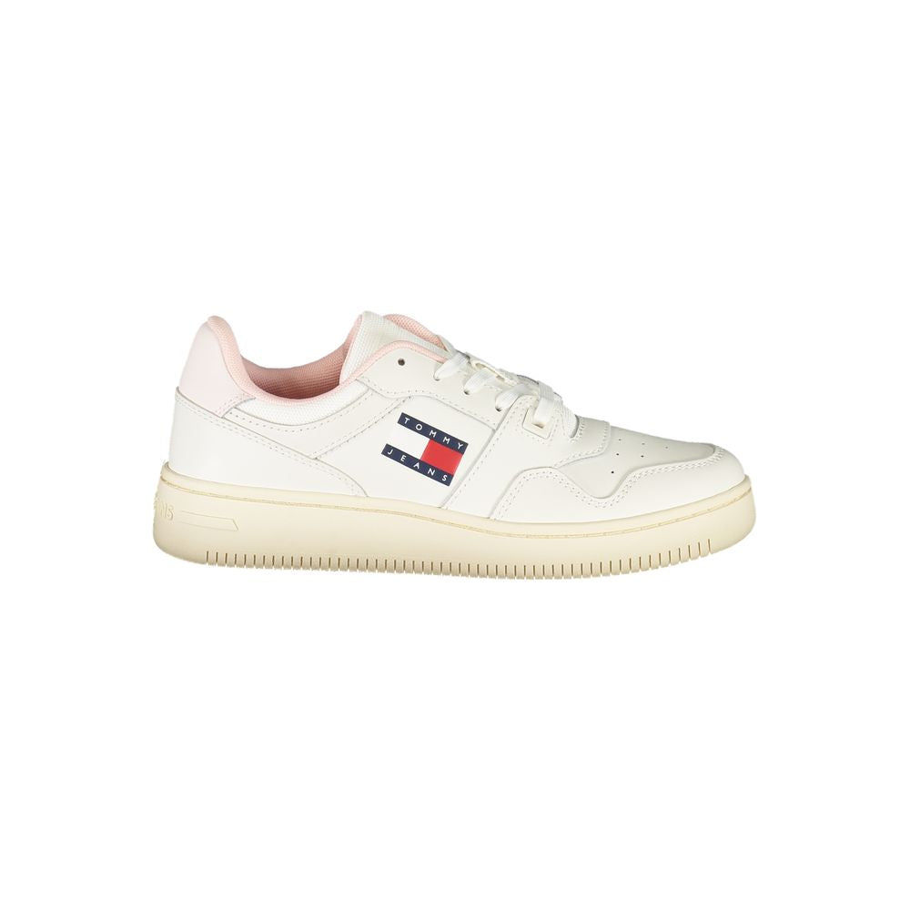 Tommy Hilfiger Bianco Leather Women Sneaker