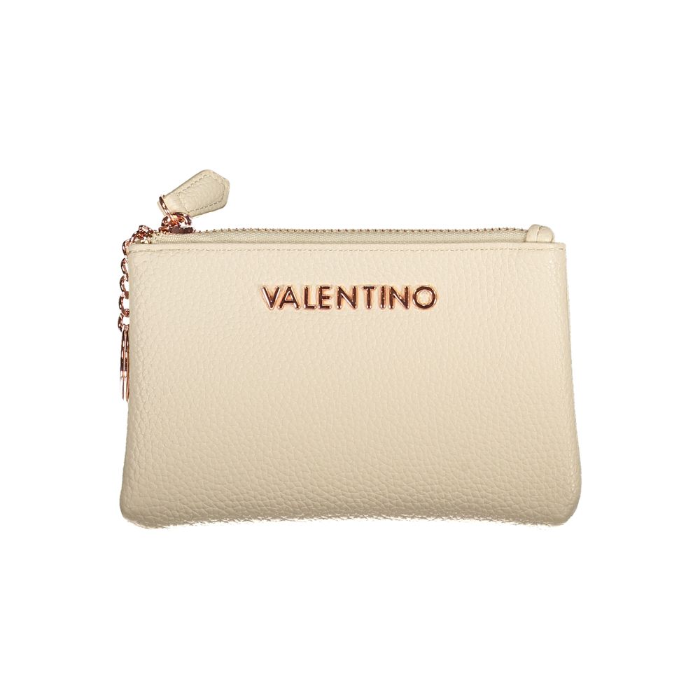 Mario Valentino Beige Polyethylene Women Wallet - BrandFit 88