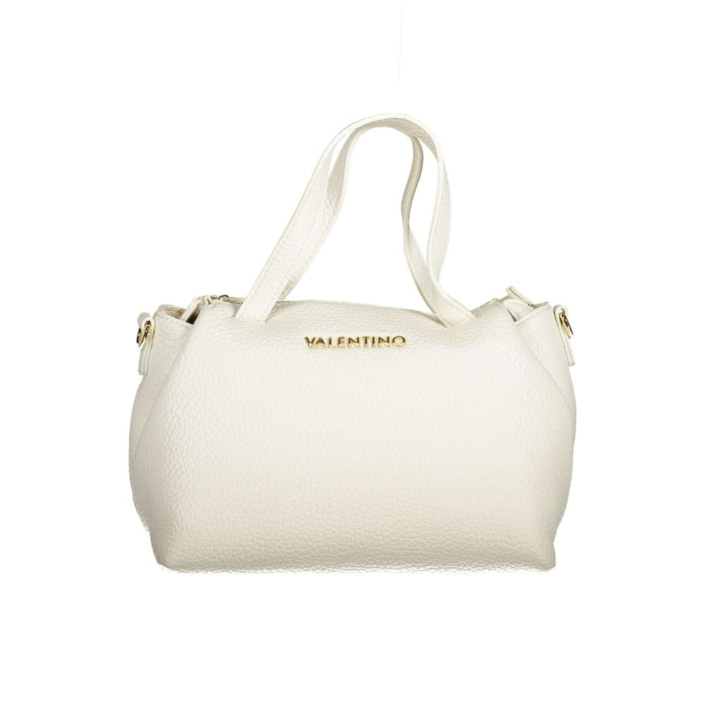 Mario Valentino Bianco Polyurethane Woman Handbag
