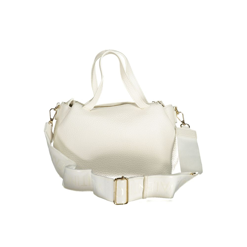 Mario Valentino Bianco Polyurethane Woman Handbag