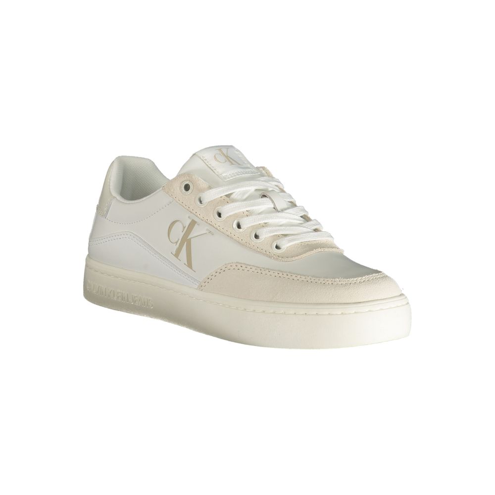 Calvin Klein Bianco Polyurethane Women Sneaker