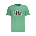 Fila Verde Cotton Men T-Shirt
